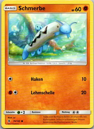 Schmerbe Exemplar 1,25 €
