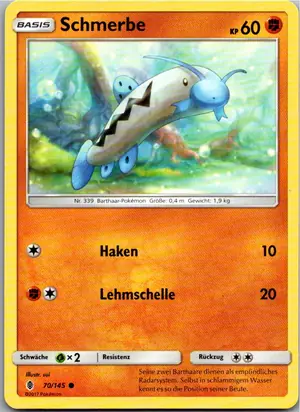 Schmerbe Exemplar 1,25 €