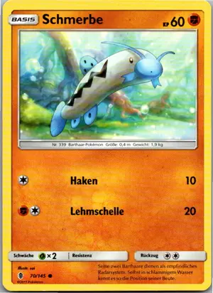 Schmerbe Exemplar 1,25 €