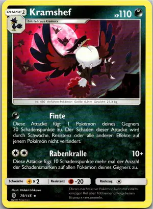 Kramshef Exemplar 1,25 €