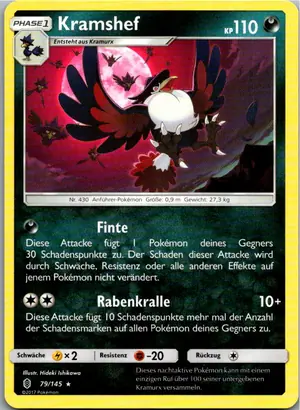 Kramshef Exemplar 1,25 €