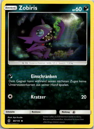 Zobiris Exemplar 1,25 €