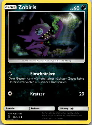 Zobiris Exemplar 1,25 €