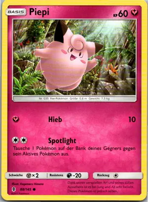 Piepi Exemplar 1,25 €