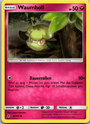 Waumboll Exemplar 1,25 €