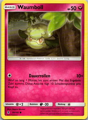 Waumboll Exemplar 1,25 €
