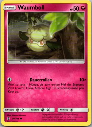 Waumboll Exemplar 1,25 €