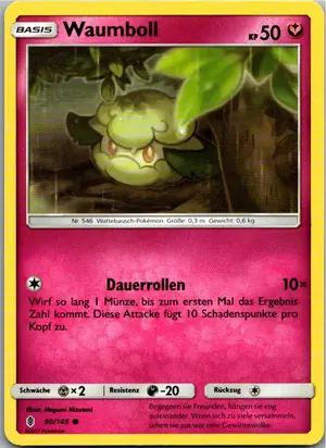 Waumboll Exemplar 1,25 €