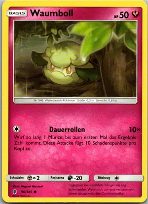 Waumboll Exemplar 1,25 €