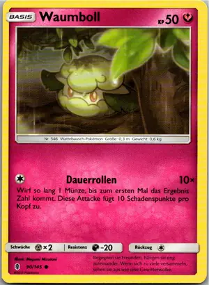 Waumboll Exemplar 1,25 €