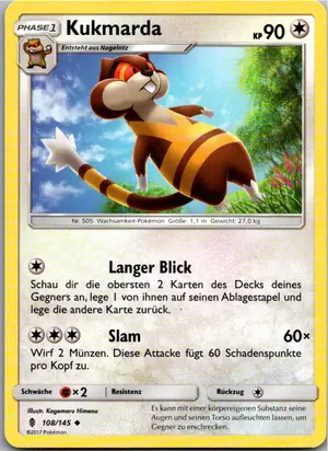 Kukmarda Exemplar 1,25 €