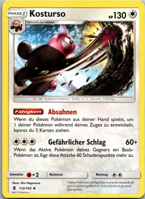 Kosturso Exemplar 1,25 €