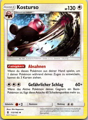 Kosturso Exemplar 1,25 €