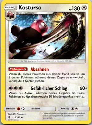 Kosturso Exemplar 1,25 €