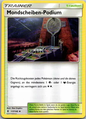 Mondscheiben-Podium Exemplar 1,25 €