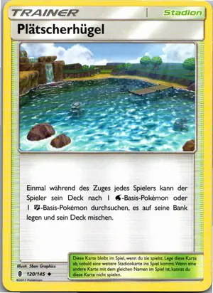 Plätscherhügel Exemplar 1,25 €
