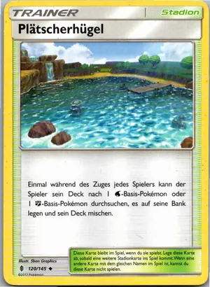 Plätscherhügel Exemplar 1,25 €