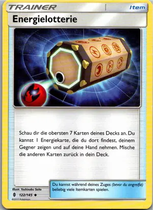 Energielotterie Exemplar 1,25 €