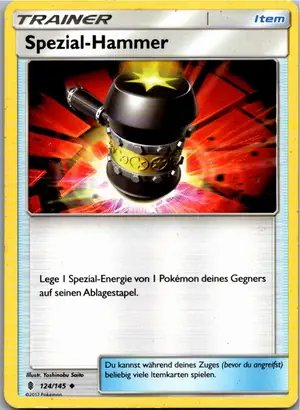 Pokémon-Karte Spezial-Hammer 124/145 Stunde der Wächter