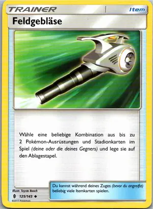 Feldgebläse Exemplar 1,25 €