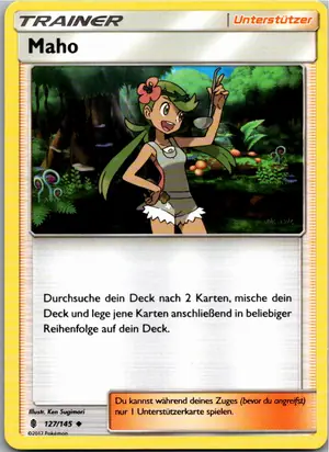 Maho Exemplar 1,25 €
