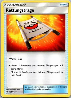Rettungstrage Exemplar 1,25 €