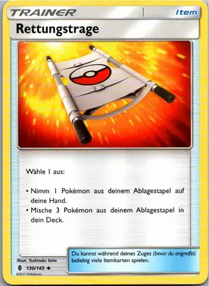 Rettungstrage Exemplar 1,25 €