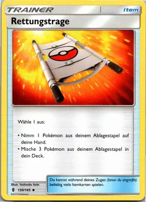 Rettungstrage Exemplar 1,25 €