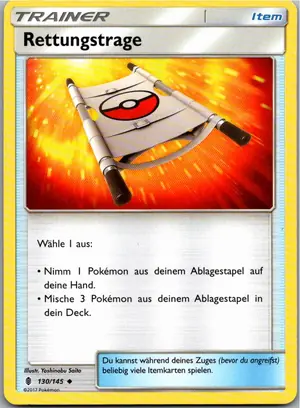 Rettungstrage Exemplar 1,25 €