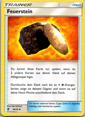 Feuerstein Exemplar 2,25 €