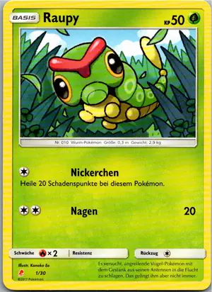 Raupy Exemplar 2,95 €