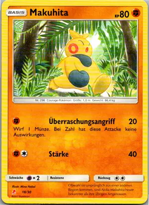 Makuhita Exemplar 1,95 €