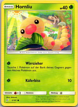 Hornliu Exemplar 1,25 €