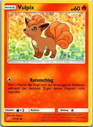 Vulpix Exemplar 1,95 €
