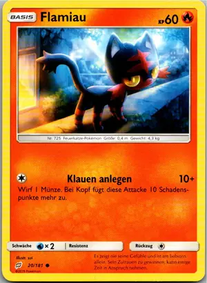 Litten Flamiau Exemplar 1,25 €