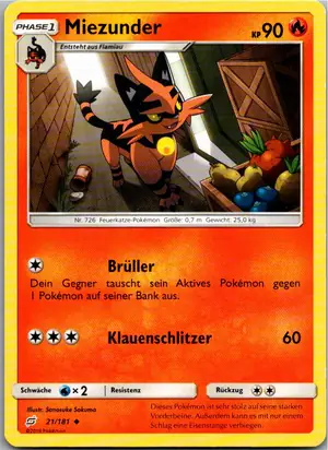 Miezunder Exemplar 2,25 €