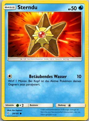 Sterndu Exemplar 1,25 €