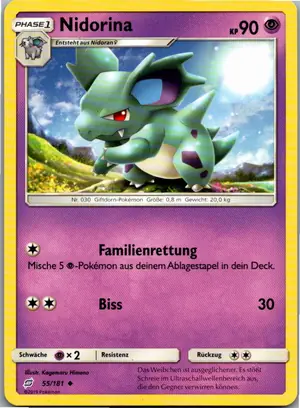 Nidorina Exemplar 1,45 €
