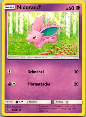 Nidoran Exemplar 1,25 €
