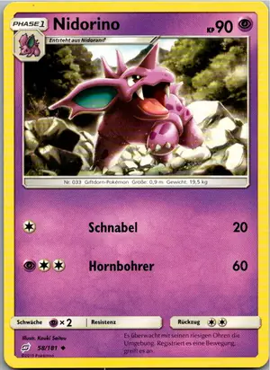 Nidorino Exemplar 2,95 €
