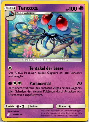 Tentoxa Exemplar 1,25 €