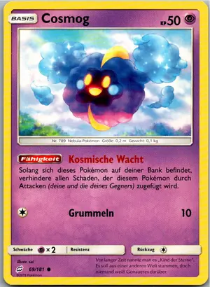 Cosmog Exemplar 1,25 €