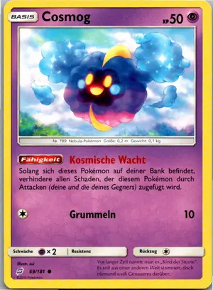 Cosmog Exemplar 1,25 €