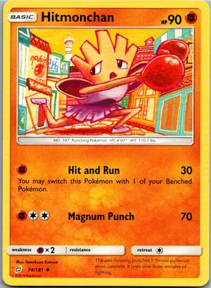Pokémon-Karte Nockchan 74/181 Teams Sind Trumpf