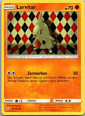 Larvitar Exemplar 1,25 €