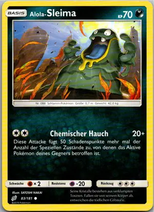 Alola-Sleima Exemplar 1,25 €