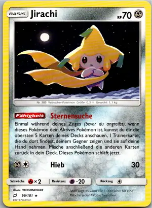 Jirachi Exemplar 2,45 €