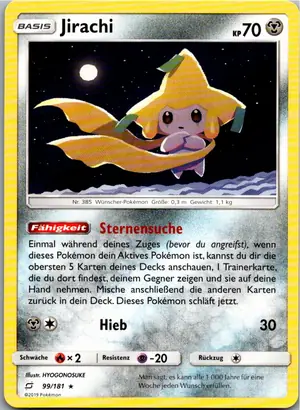 Jirachi Exemplar 2,45 €
