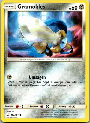 Gramokles Exemplar 1,25 €
