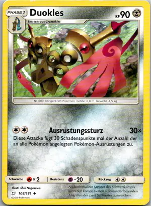 Duokles Exemplar 1,25 €